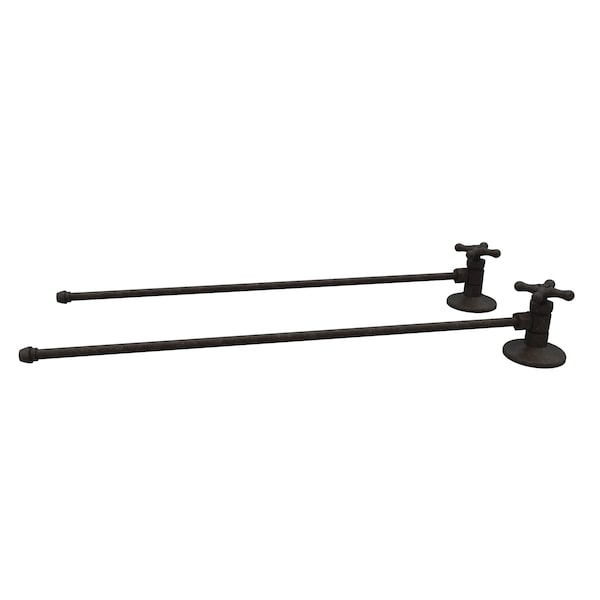Newport Brass Lavatory Supply Kit, 1/2" Compression in Venetian Bronze 493X-VB - main